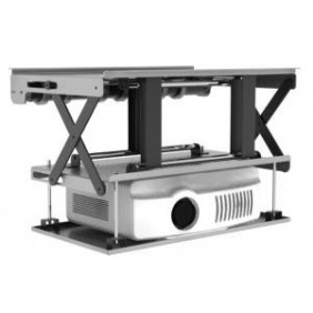 Support plafond motorisé pour vidéoprojecteur max. 20 kg - 175 mm