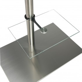 Etagère en verre 40 x 30 cm - Clair - PVT-4030-SP