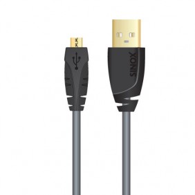 Câble USB-A M / USB Micro-B M - Sync/charge - 2.00 m