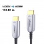 Câble HDMI / Fibre optique - 2.0 4K60 UHD - 100.00m