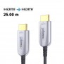 Câble HDMI / Fibre optique - 2.0 4K60 UHD - 25.00m