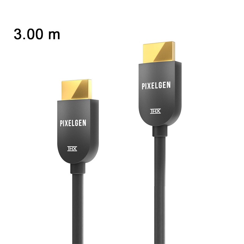Câble HDMI - 2.0 4K60 Hz UHD - THX - Noir - 3.00m - Bag