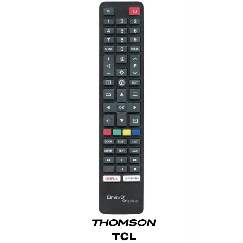 Télécommande TV THOMSON D'occasion - Fonctionnelle, Avec Quelques Traces D'usure